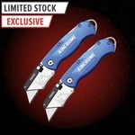 KINCROME Folding Utility Knife Quick Release Twin Pack K6109 $24.95 + Delivery ($0 C&C/ $99 Order) @ Total Tools