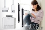 iPad 5-in-1 Connection Kit, 3M Charger Cable, 2 Stylus Pens - Bundle $19 Delivered @ Groupon