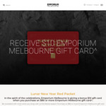 [VIC] Bonus $10 Gift Card When You Purchase an $80 or More Emporium Melbourne Gift Card @ Emporium Melbourne