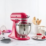 Win a 2023 Colour of The Year Hibiscus Stand Mixer for You and a Friend from KitchenAid