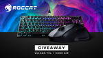 Win a Vulcan TKL Keyboard and Kone Air Mouse from Roccat
