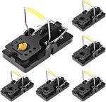 Aspectek Mouse Trap, Reusable and Easy to Use Snap Traps, Pack of 6 $8.99 + Delivery ($0 with Prime) @ DealsRepublic via Amazon