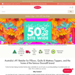 50% off Site Wide + $18 Delivery ($0 with $125 Spend) @ Tontine