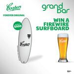 Win A Coopers Surfboard Thanks to The Grand Bar