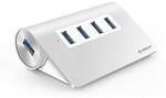 ORICO 4-Port USB 3.0 Unibody Aluminum Portable Data Hub $13 + Delivery ($0 with Prime/ $39 Spend) @ Orico via Amazon AU