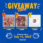 Nommino New Shop Giveaway - Win Aussie Chibi Artist Merch - 40 Stickers / 5 Pack of Blind Bags / 3x $10 Gift Cards