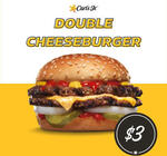 [QLD, NSW, SA, VIC] $3 Double Cheeseburger in-Store Only @ Carl's Jr
