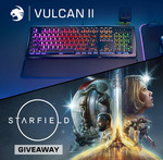 Win a Copy of Starfield and a Vulcan II Keyboard from ROCCAT