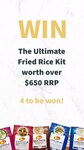 Win 1 of 4 Fried Rice Kits Worth $658 from SunRice
