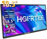 HGFRTEE 18.5" FHD IPS 100Hz Freesync Portable Monitor US$120.87 (~A$192.25) Delivered @ HGFRTEE Selected Store AliExpress