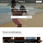 Up to 20% off Luxury Hotels Booking (VIP Membership Required) @ Noble Stay