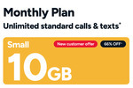 Kogan Mobile: First Month - Small 10GB $5 (Then $15/M), Medium 40GB $10 (Then $25/M), Large 80GB $15 (Then $40/M) @ Kogan
