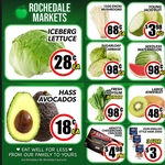 [QLD] $0.18 Avocado, $0.28 Iceberg Lettuce, $0.88 150g Enoki Mushroom, $0.98 Cabbage @ Rochedale Market