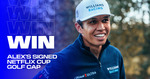 Win a Golf Cap Signed by Alex Albon from Williams Racing