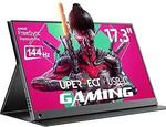 UPERFECT 17.3" 144Hz 1080P HDR IPS Portable Gaming Monitor $188.99 (Was $300) Delivered @ UPERFECT-AU2 via Amazon AU