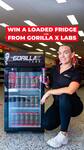 Win a Loaded Gorilla X Labs Fridge from Nutrition Warehouse