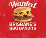 BRISBANE: Score FREE McDonalds BBQ Bandit Burgers for You and a Mate, One Entry/Day!