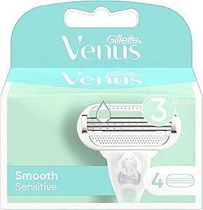 55% off Gillette Venus Cartridges via Sub & Save: Smooth Sensitive 4pk $8.77, Pubic Hair & Skin 3pk $10.35 + Del @ Amazon AU