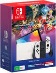 Nintendo Switch OLED Model White Mario Kart 8 Deluxe + NSO 12 Months Bundle $449 + Delivery ($0 C&C/in-Store) @ JB Hi-Fi