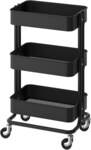 50% off: RÅSKOG Trolley Black 35x45x78cm $22 (RRP $45), RÅSHULT Trolley White 28x38x65cm $15 (RRP $30) @ IKEA