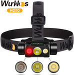 Wurkkos HD50 Headlamp with Spotlight & Floodlight & Red Light 4000lm 329M throw (with Battery) A58.97 Delivered @ Wurkkos, China