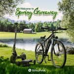 Win a S10max Electric Scooter or V10 Electric Skateboard or 1 of 6 Other Prizes from Isinwheel