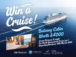 Win a 2-Person 8-Night Princess Cruise to Far North Queensland (from Brisbane) from Travelrite International [No Flights]