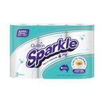 Quilton Sparkle 4-Ply Paper Towel 3-Pack $2.85 ($1.58/100 Sheets, Was $4.80) @ Coles