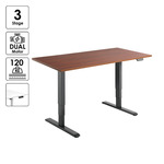 Forge Dual Motor Sit Stand Desks (Desk Frame + Desktop): 1.2m $319.9, 1.5m $329.9, 1.8m $339.9 + Delivery @ Forge Electrical