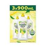 Morning Fresh Dishwashing Liquid Lemon 3x 900ml $12.74 ($11.47 Sub & Save) + Delivery ($0 with Prime/ $59 Spend) @ Amazon AU