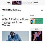 Win a Limited Edition Monos Luggage Set Worth $1,160 from Fashion Journal