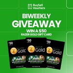 Win a US$50 Razer Gold Gift Card from Buy Sell Vouchers