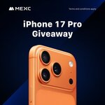 Win an iPhone 17 Pro from Mexc