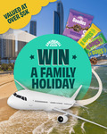 Win a Gold Coast Family Holiday Inc. Flights + Accomodation + Theme Park Entry + More from Springhill Farm