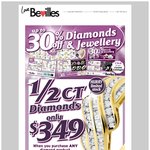 Bevilles Jewellers - up to 30% off Diamonds and Jewellery