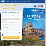 Free Lonely Planet Europe: 40 Amazing Experiences eBook 