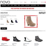 Novo Shoes - Take 50% off All Sale Items Via The Outlet Tab) - Free Shipping for Orders over $60