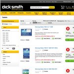 Various Tablets on Sale at Dick Smith (Samsung, Asus, Apple, Acer)