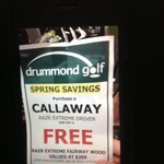 Drummond Golf - Callaway RAZR Fit Extreme Driver AND Fairway Wood for $399
