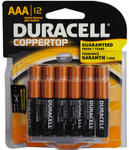 Duracell Coppertop AAA Alkaline Battery 48pcs - $38 (0.79 Per Piece) DELIVERED