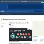 All Lonely Planet eBooks $10