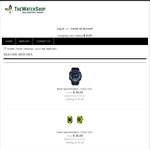 Water Resistant Watches for $16 (20% Discount) with Free Delivery @ TheWatchShop