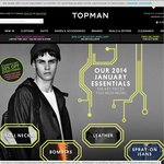Topman Free Delivery: up to 70% off Items + Further 20% off