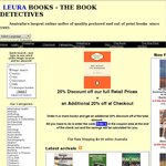 Order 6 or More Books and Get 20% off @ Leurabooks.com.au