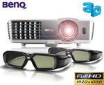 BenQ 3D Home Theatre Projector + 2x 3D Glasses $995.95 + Shipping @ Scoopon