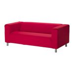 KLIPPAN Cover for Two-Seat Sofa, Granån Red $1! Was $50 [IKEA Members Only & Logan Store Only] 