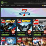 [Steam] LEGO GAMES (Batman - $4, Harry Potter 1 & 2 - $4, Batman 2 - $6, Lord of The Rings - $6)