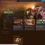 World of Warcraft Digital Battle Chest & Mists of Pandaria Digital Copy - $12.40 ea