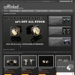 30% off All Cufflinks with Free Shipping at CuffLinked.com.au Black Friday Sale