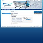 Perisher Gift Card - $100 for $120 Credit for 2015 Season with Free Shipping